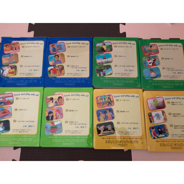 特別送料無料!】 ディズニー 英語 レッツプレイ+DVD セット 知育玩具