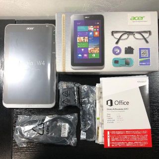 エイサー(Acer)のacer lconia W4-820/FH Win10 付属品全て有(タブレット)