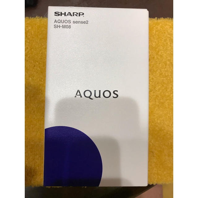 SHARP AQUOS sense2 SH-M08 ホワイト