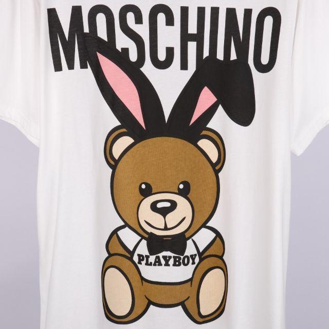 モスチーノ　シャツ　moschino プレイボーイ