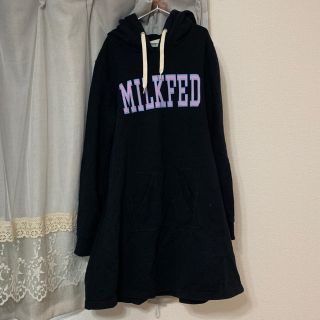 ミルクフェド(MILKFED.)のmilkfed スウェットワンピース(ひざ丈ワンピース)