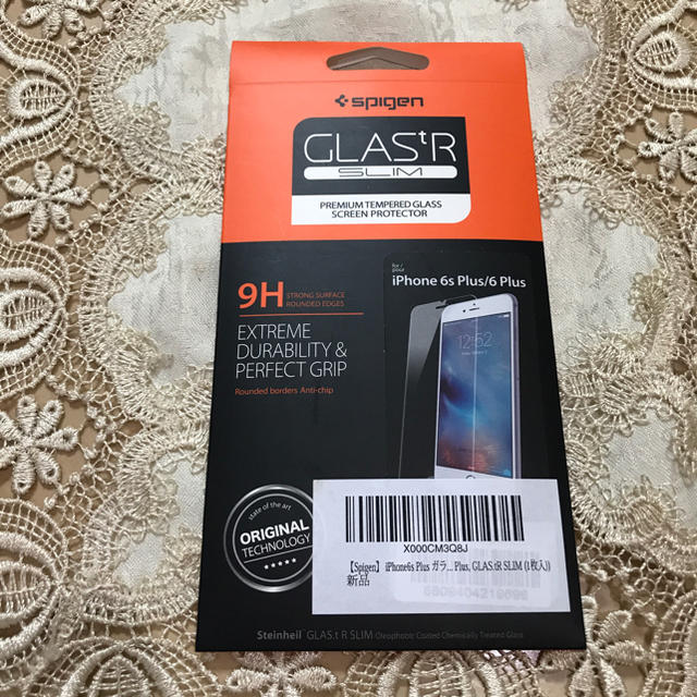 Spigen(シュピゲン)のspigen iphone 6s plus / 6plus  フィルム 新品 スマホ/家電/カメラのスマホアクセサリー(保護フィルム)の商品写真