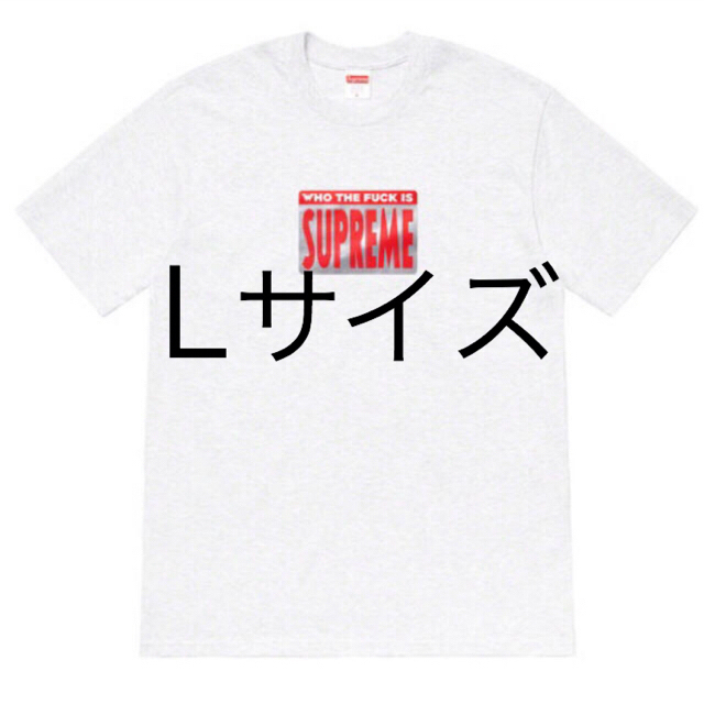 supreme WHO THE FUCK TEE Lサイズ