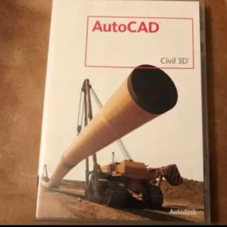 マイクロソフト(Microsoft)のauto cad civil 3D  autodesk(コンピュータ/IT)