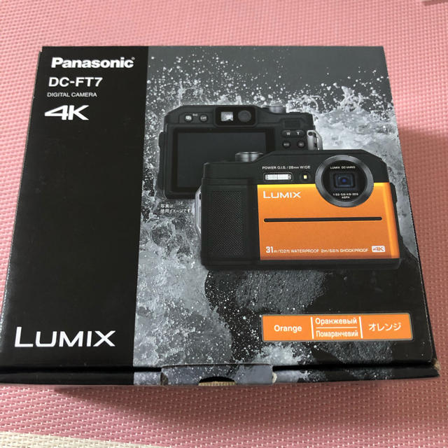 未使用品】パナソニック 水中カメラ デジタルカメラ ルミックス FT7