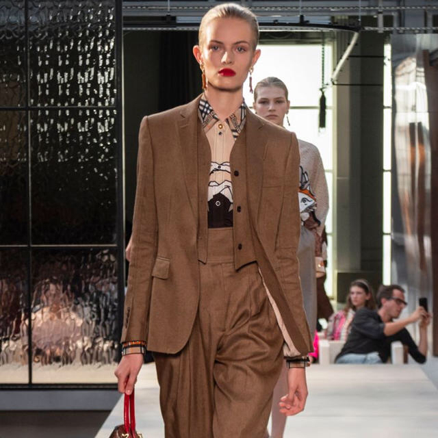 BURBERRY - BURBERRY バーバリー 2019 ユニコーン シルク シャツ
