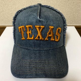 ティーエムティー(TMT)の【美品】TMT✖︎NEWERA DENIM MESH CAP TEXAS(キャップ)