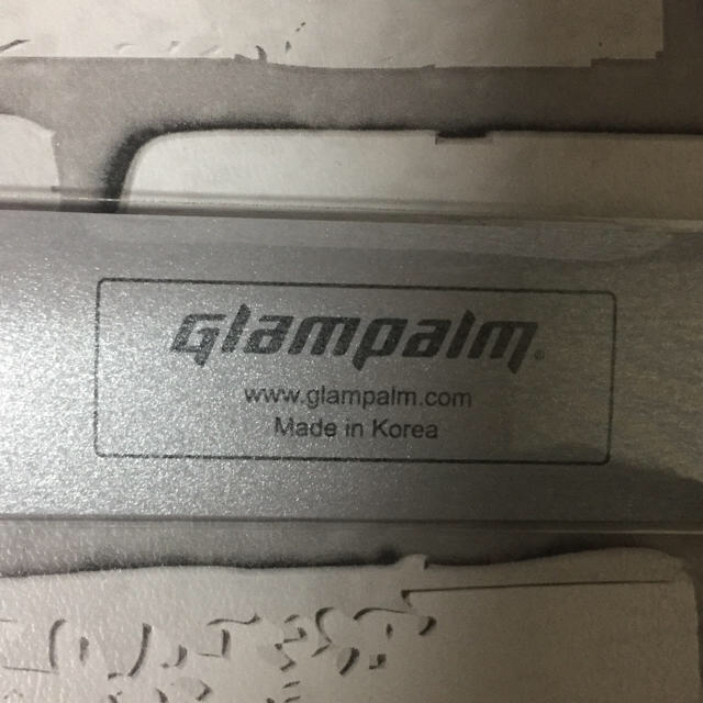 glampalm(グランパーム)コーム ブラック コスメ/美容のヘアケア/スタイリング(ヘアブラシ/クシ)の商品写真