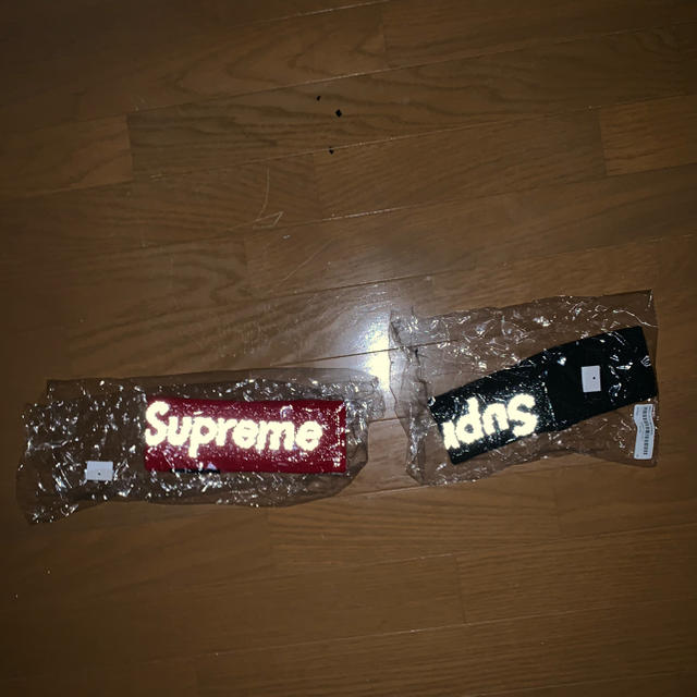 supreme ヘッドバンド 赤