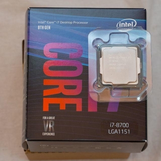 Intel Core i7 8700 LGA1151(PCパーツ)