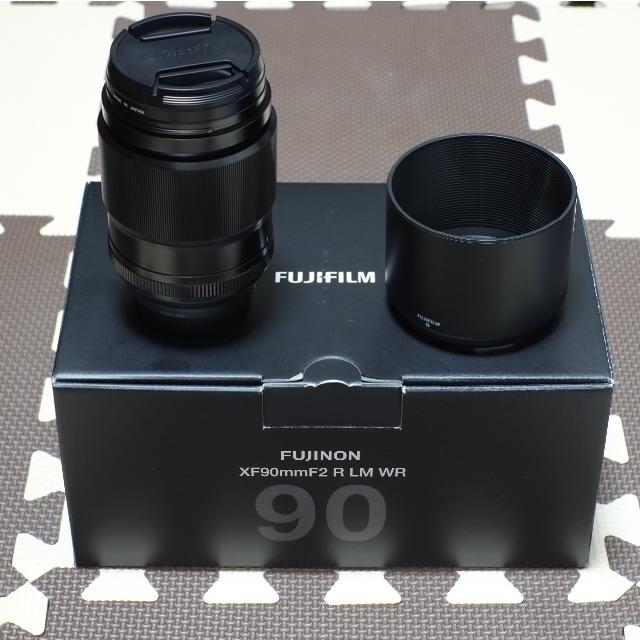 FUJIFILM XF90mm メーカー保証付 美品 プロテクトフィルター付スマホ/家電/カメラ