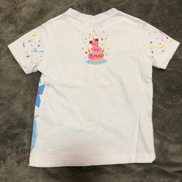 ミッキーマウス(ミッキーマウス)のディズニー バースデーTシャツ 100 キッズ/ベビー/マタニティのキッズ服女の子用(90cm~)(Tシャツ/カットソー)の商品写真