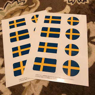ボルボ(Volvo)のVOLVO スエーデン国旗柄ステッカー (その他)