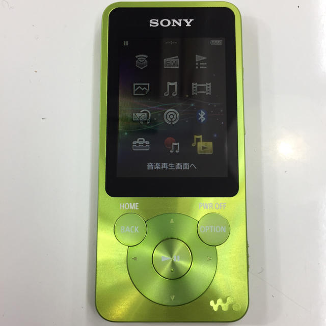 SONY(ソニー)の美品！SONY ウォークマン NW-S14 8GB スマホ/家電/カメラのオーディオ機器(ポータブルプレーヤー)の商品写真