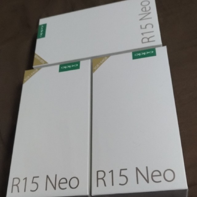 OPPO R15 NEO シムフリー 新品未使用