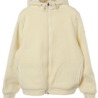 モンクレール(MONCLER)のモンクレール ハスキーのリバーシブル白ブルゾン(ブルゾン)