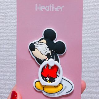 ヘザー(heather)のHeather ミッキー バンカーリング☆(iPhoneケース)