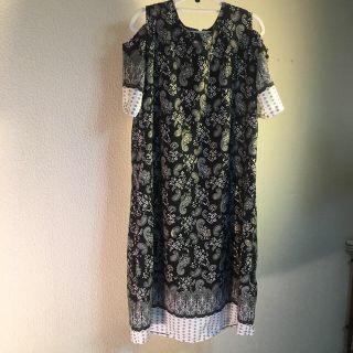 アンティックバティック(Antik batik)のワンピースチュニック(ロングワンピース/マキシワンピース)