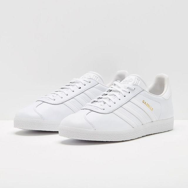 adidas(アディダス)の新品 送込 白 24.5cm ADIDAS GAZELLE ガッツレー 復刻 レディースの靴/シューズ(スニーカー)の商品写真