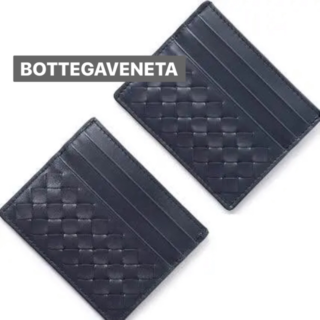 Bottega Veneta(ボッテガヴェネタ)の【BOTTEGAVENETA】PRUSSE カードケース メンズのファッション小物(名刺入れ/定期入れ)の商品写真