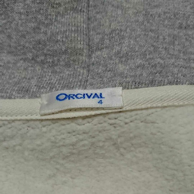 ORCIVAL(オーシバル)のORCIVAL裏起毛ジップアップパーカー メンズのトップス(パーカー)の商品写真