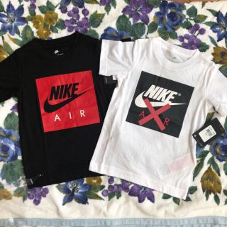 ナイキ(NIKE)の専用出品です☆ 新品 ナイキ 110 tシャツ 赤黒(Tシャツ/カットソー)