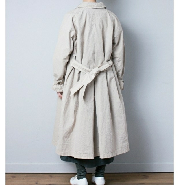 nest Robe - nest Robe スーピマコットントレンチコートの通販 by ちー