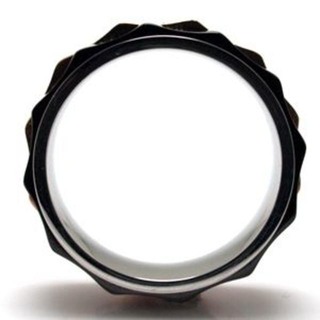 特価品 11号サイズ 指輪 ステンレス リング ユニセックス ローマ数字 レディースのアクセサリー(リング(指輪))の商品写真