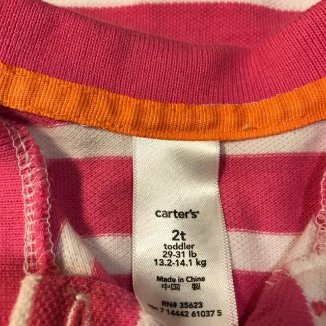 carter's(カーターズ)のcarter’s ワンピース 90 キッズ/ベビー/マタニティのキッズ服女の子用(90cm~)(ワンピース)の商品写真