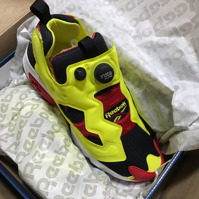 新品未使用 Reebok INSTAPUMP FURY OG シトロン 28.5