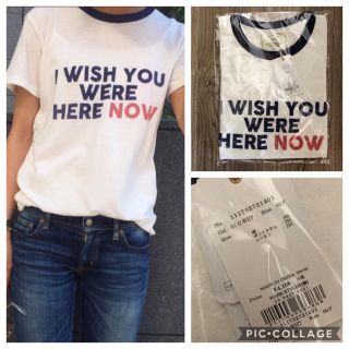 アングリッド(Ungrid)の新品  ungrid アングリッド tee(Tシャツ(半袖/袖なし))