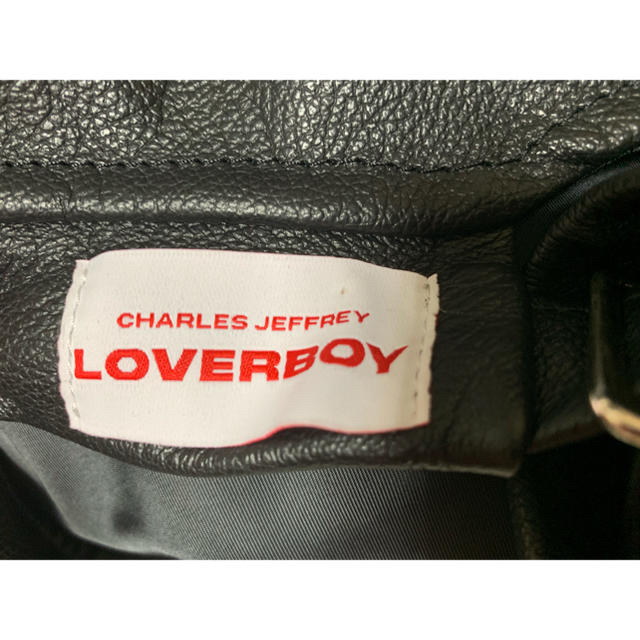 Charles Jeffrey LOVERBOY 18aw レザーベレー帽 数量限定価格!! 4800円