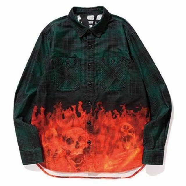 NEIGHBORHOOD(ネイバーフッド)のSサイズ新品・ 送料無料 VLONE x NEIGHBORHOOD 長袖シャツ メンズのトップス(その他)の商品写真