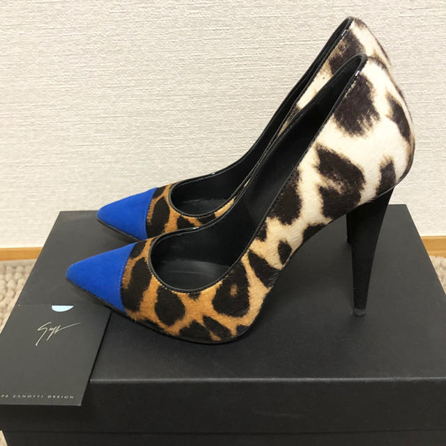 Giuseppe Zanotti ジュゼッペザノッティ ハラコ パンプス