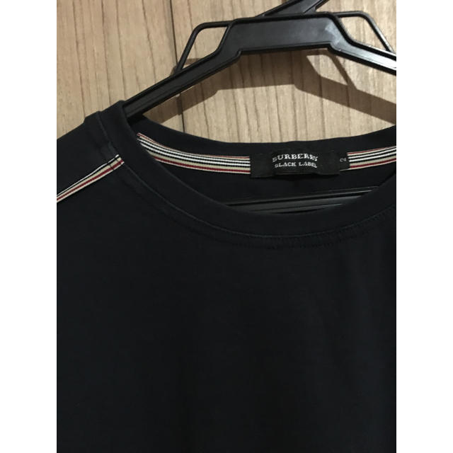 BURBERRY BLACK LABEL(バーバリーブラックレーベル)のブラック！Tシャツ メンズのトップス(Tシャツ/カットソー(半袖/袖なし))の商品写真