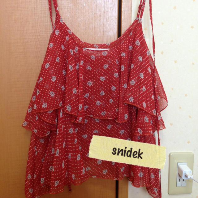 SNIDEL(スナイデル)のsnidel＊小花柄キャミソール レディースのトップス(キャミソール)の商品写真