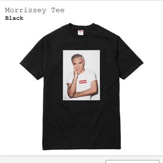 シュプリーム(Supreme)の一週間値下げ supreme morrissey シュプリーム モリッシー 黒 (Tシャツ/カットソー(半袖/袖なし))