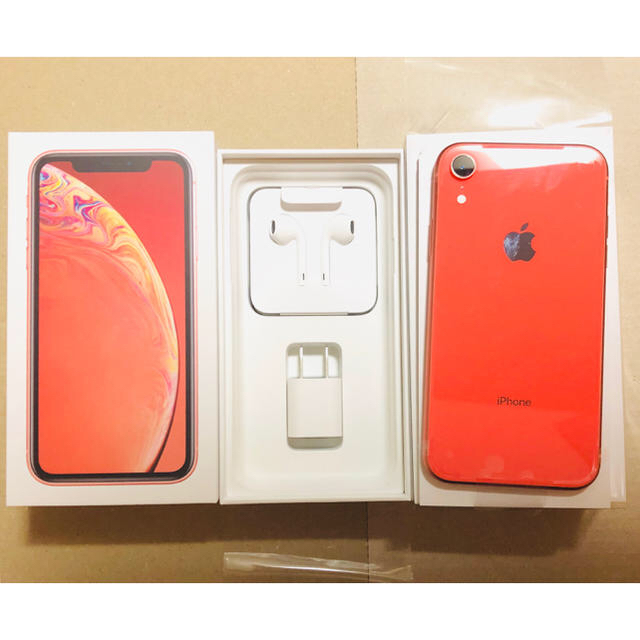 新品登場 iPhone 新品 コーラル 64GB iPhoneXR - スマートフォン本体