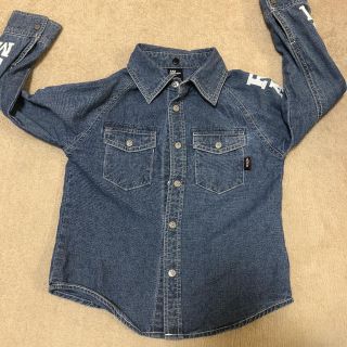 ラッドカスタム(RAD CUSTOM)の専用。ラッドカスタム   デニムシャツ  110(Tシャツ/カットソー)