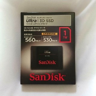 サンディスク(SanDisk)の[新品未開封] SanDisk 内蔵SSD 2.5インチ / 1TB

(PCパーツ)