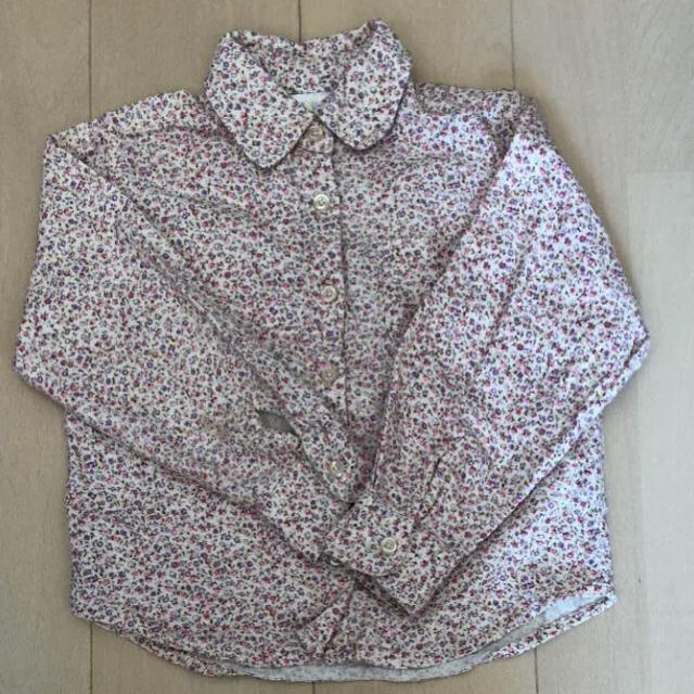 motherways(マザウェイズ)の花柄ブラウス キッズ/ベビー/マタニティのキッズ服女の子用(90cm~)(ブラウス)の商品写真