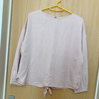 イッカ(ikka)の[美品]ikka ブラウス M ピンク レディース イッカ (シャツ/ブラウス(長袖/七分))