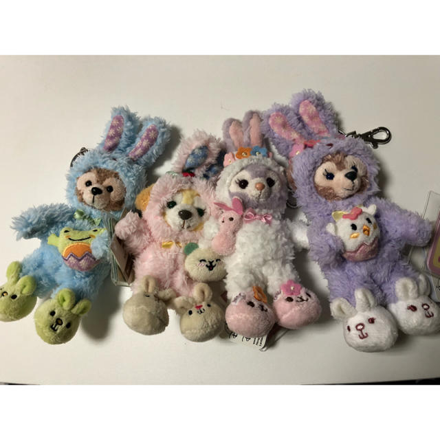Disney - 香港ディズニー イースター コスチュームめいぐるみ4点セット