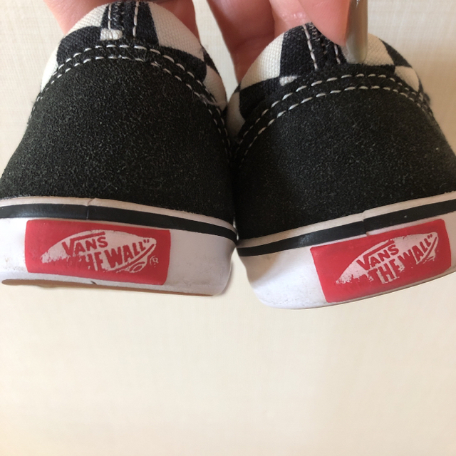 VANS(ヴァンズ)のブラック 14cm キッズ/ベビー/マタニティのベビー靴/シューズ(~14cm)(スニーカー)の商品写真