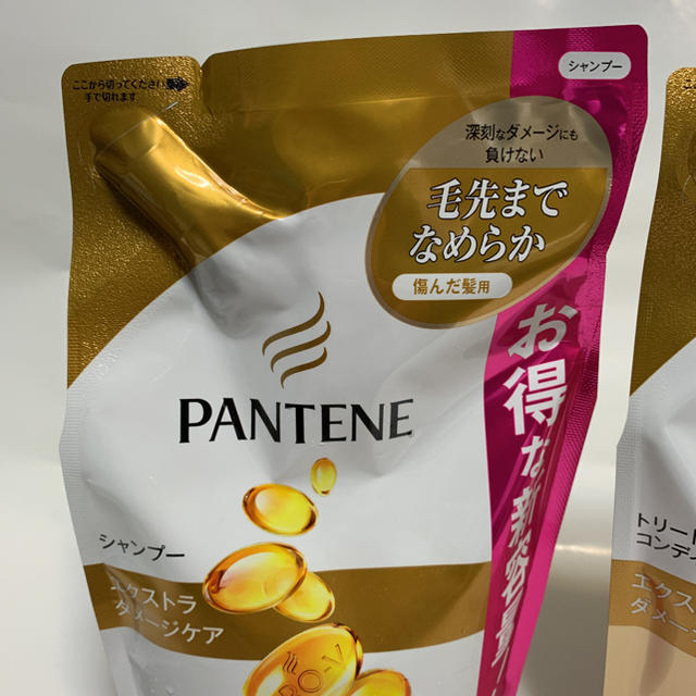 PANTENE(パンテーン)のパンテーン エクストラダメージケア シャンプー&トリートメントinコンディショナ コスメ/美容のヘアケア/スタイリング(シャンプー)の商品写真