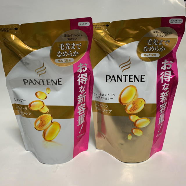 PANTENE(パンテーン)のパンテーン エクストラダメージケア シャンプー&トリートメントinコンディショナ コスメ/美容のヘアケア/スタイリング(シャンプー)の商品写真