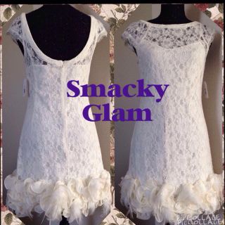 スマッキーグラム(SmackyGlam)のSmackyGlamタグ付ファードレス(ひざ丈ワンピース)