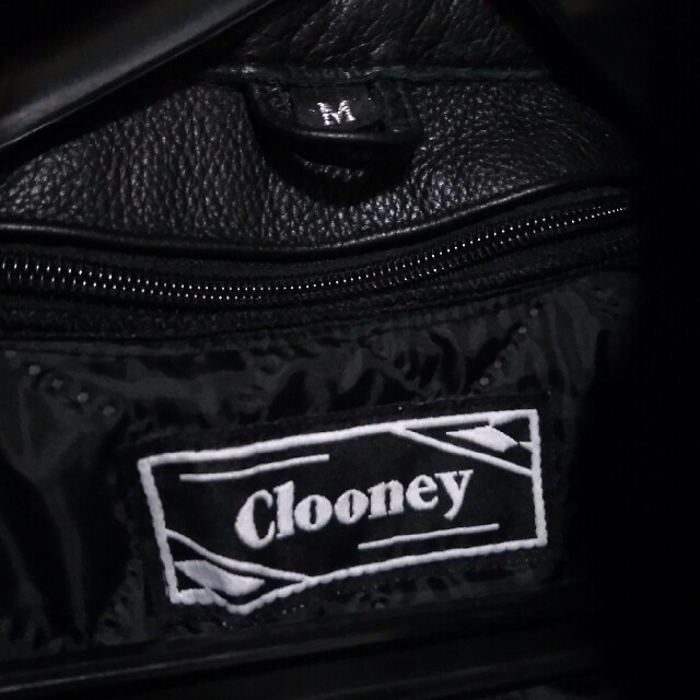 clooney good luck レザージャケットパンツ上下セット サイズMの clooney good luck レザージャケットパンツ上下セット サイズMの