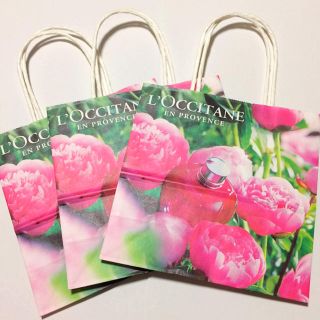 ロクシタン(L'OCCITANE)のショップ袋 特小×3枚 ロクシタン(ショップ袋)