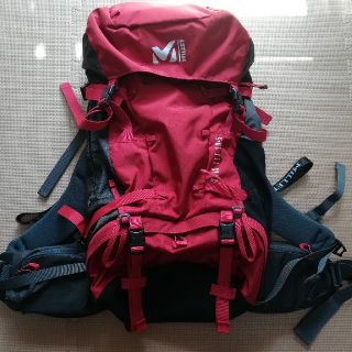 ミレー(MILLET)の値下げ!! ミレー サースフェー 30+5 Mサイズ レッド【新品未使用】(登山用品)